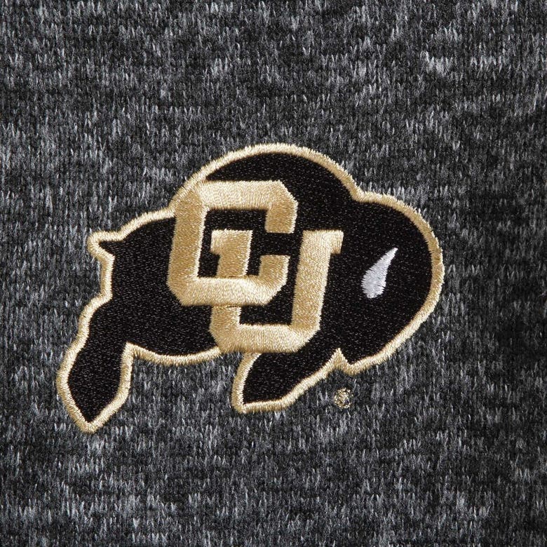 Shop Antigua Black Colorado Buffaloes Fortune Half-zip Sweatshirt