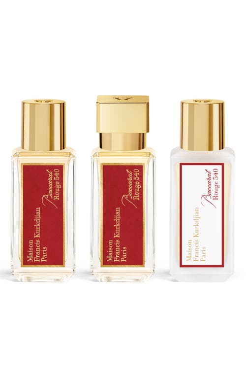 Maison Francis Kurkdjian Baccarat Rouge 540 Ritual In No Color