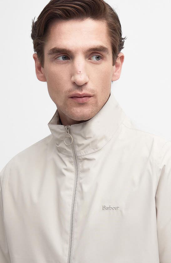 Barbour Men's Korbel Zip-front Waterproof Jacket In Mist