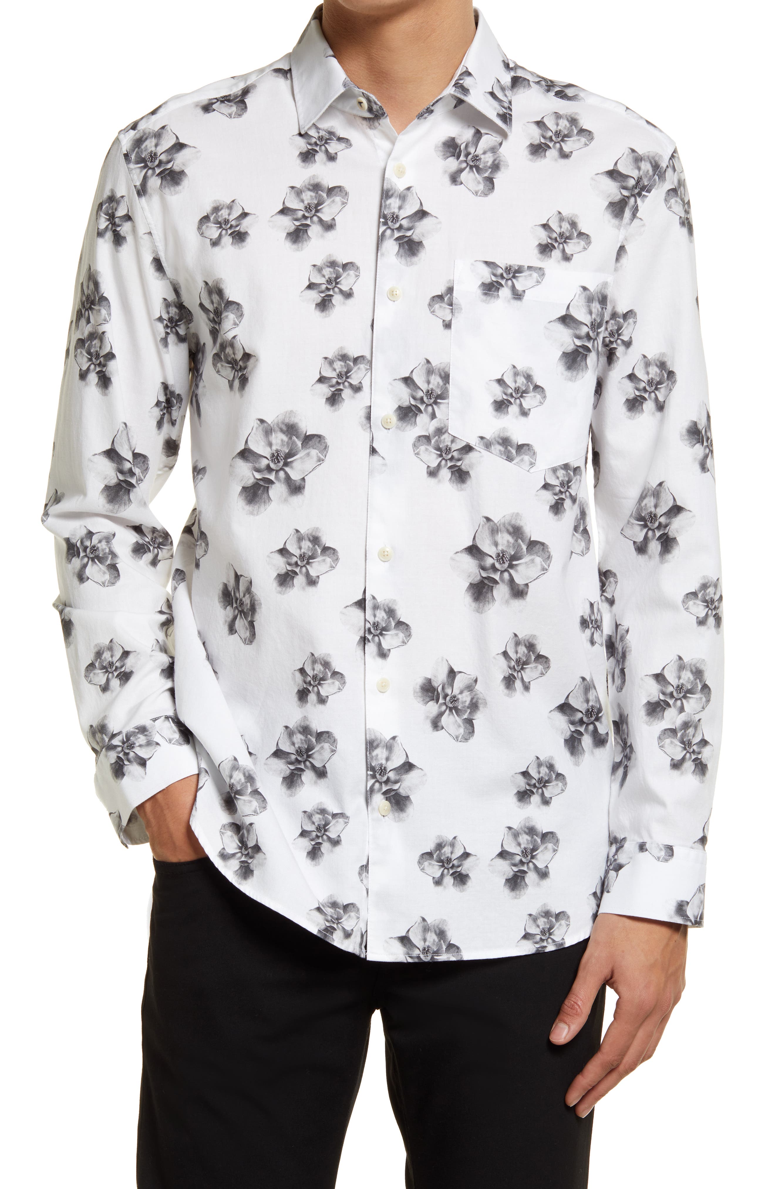 nordstrom ted baker mens shirts