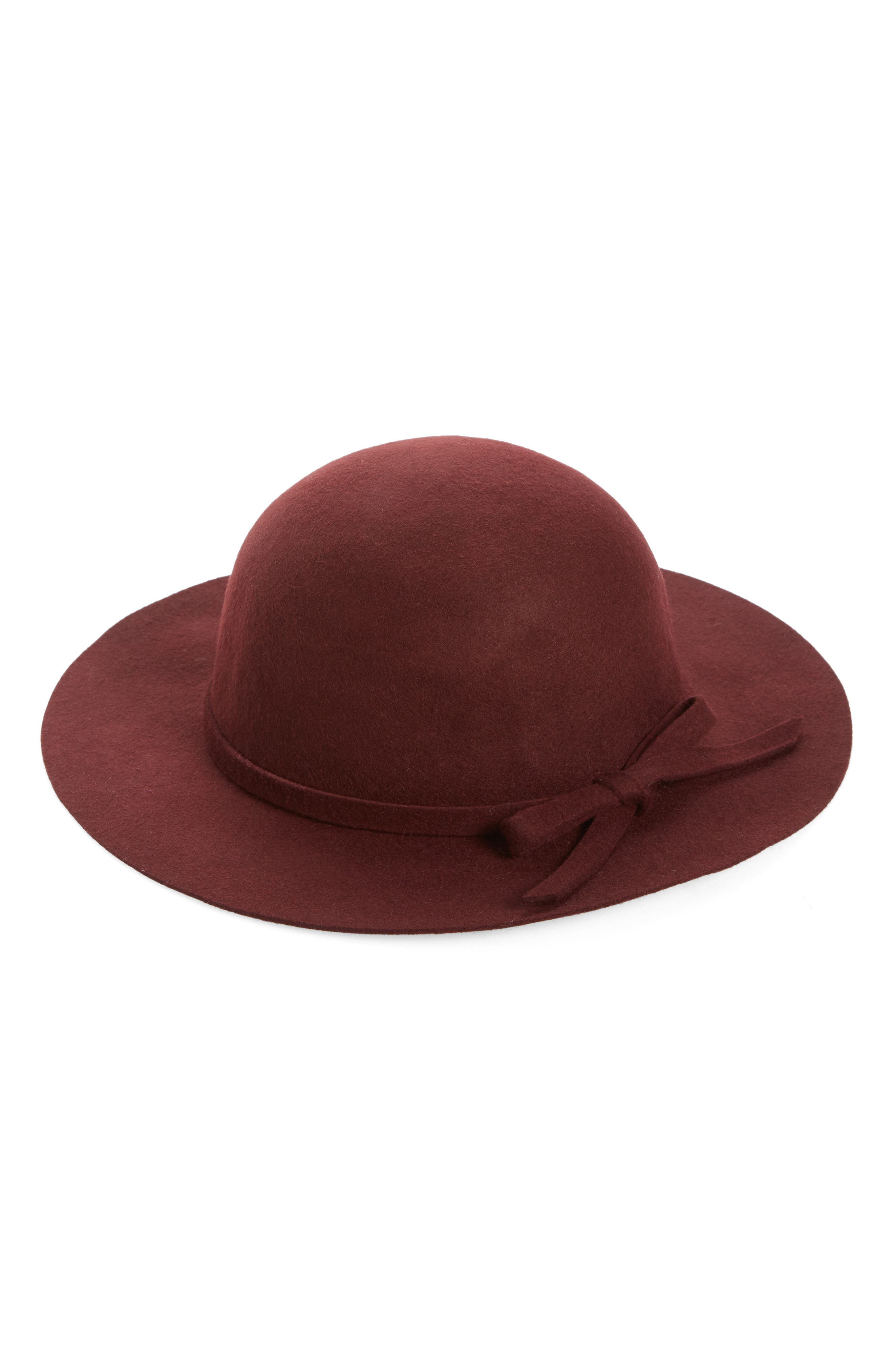 girls wool floppy hat