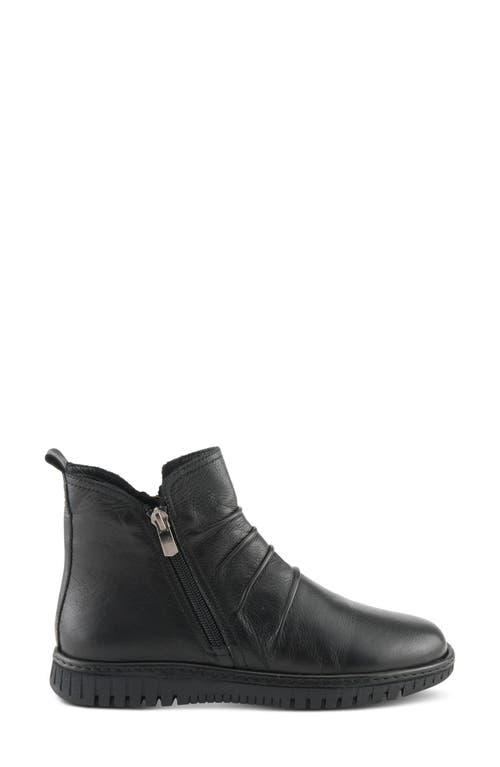 Spring Step Rosado Bootie In Black