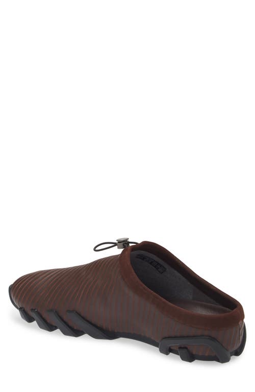 Shop Ecco.kollektive At.kollektive X Kiko Kostadinov Saida Stripe Mule In Chicory Coffee 91295