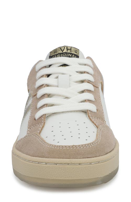 Vintage Havana Star Chasing Sparkle Shoes In White In Taupe Multi