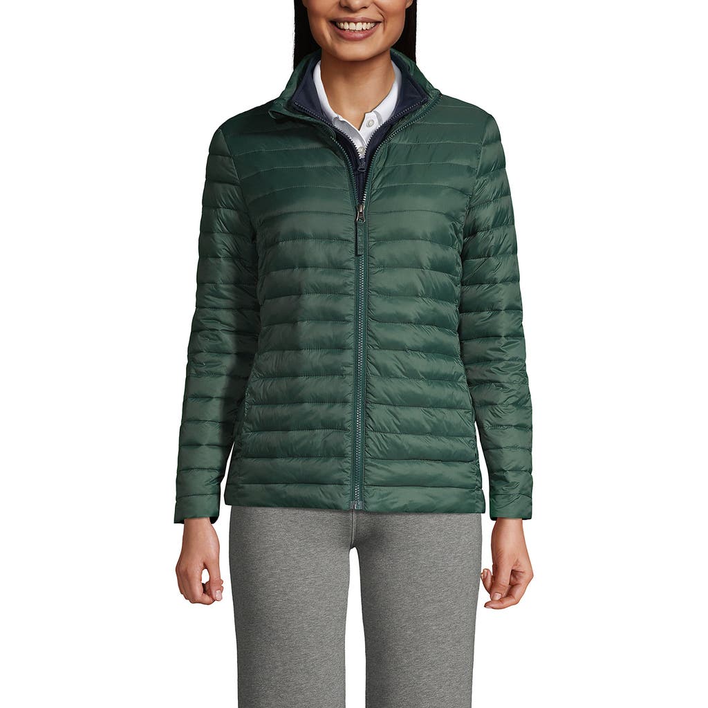 LANDS' END LANDS' END SCHOOL UNIFORM ' THERMOPLUME JACKET