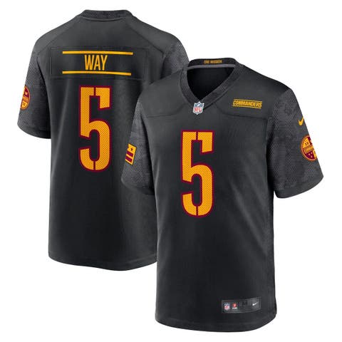 Men's Nike Anthracite Washington Commanders Prime Logo Name Split