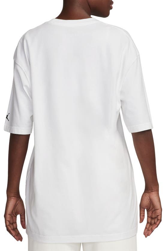 Shop Jordan Mj Oversize Graphic T-shirt In White