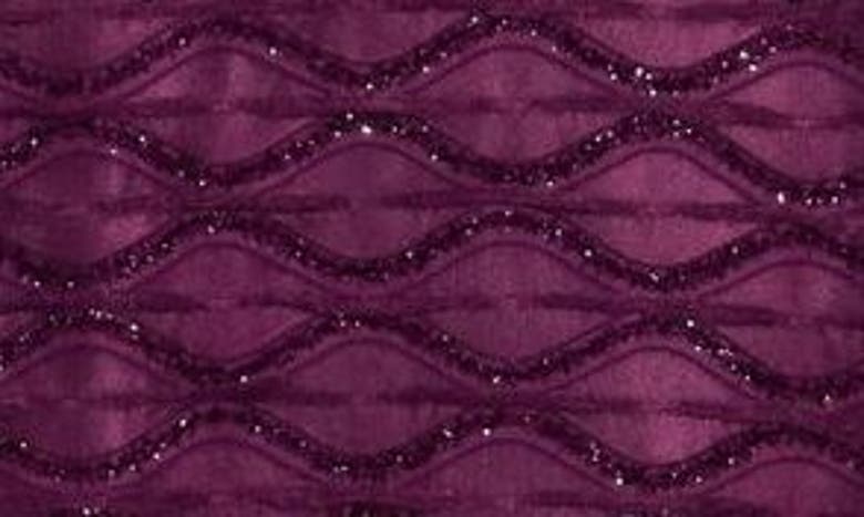 Nina Leonard Sparkle Lattice Sheath Dress In Crisp Berry