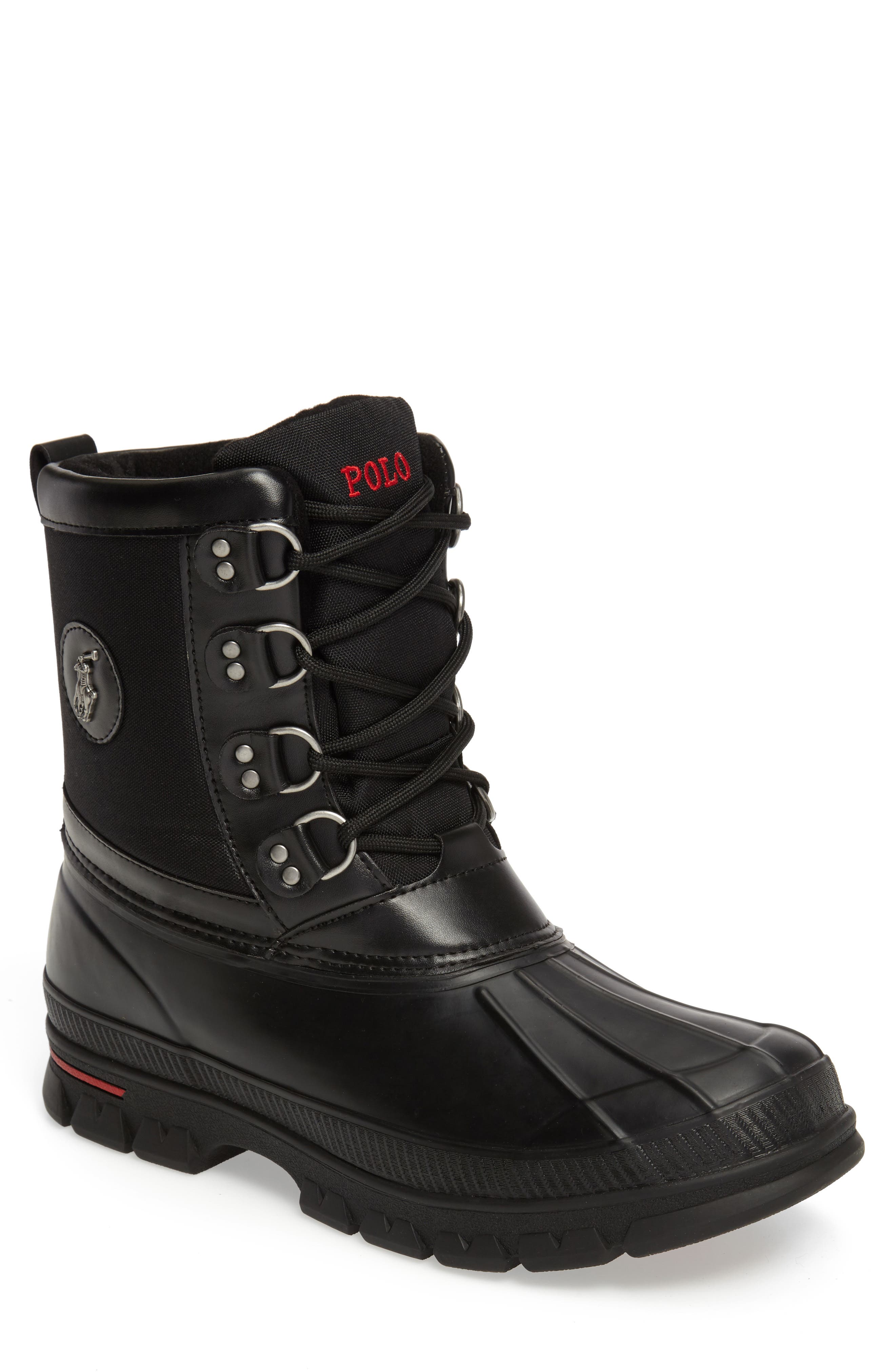 men's polo winter boots