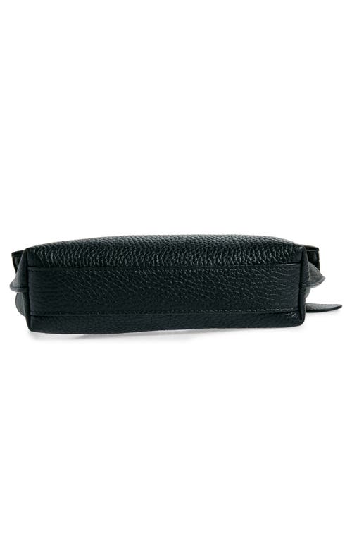 Shop Yvonne Kone Yvonne Koné Large Yari Leather Belt Bag In Rio Black