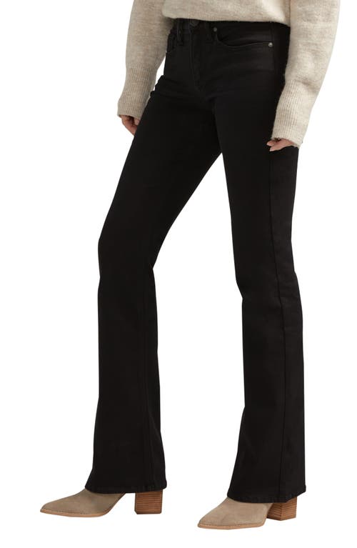 Silver Jeans Co. Suki Curvy Slim Bootcut Jeans In Black
