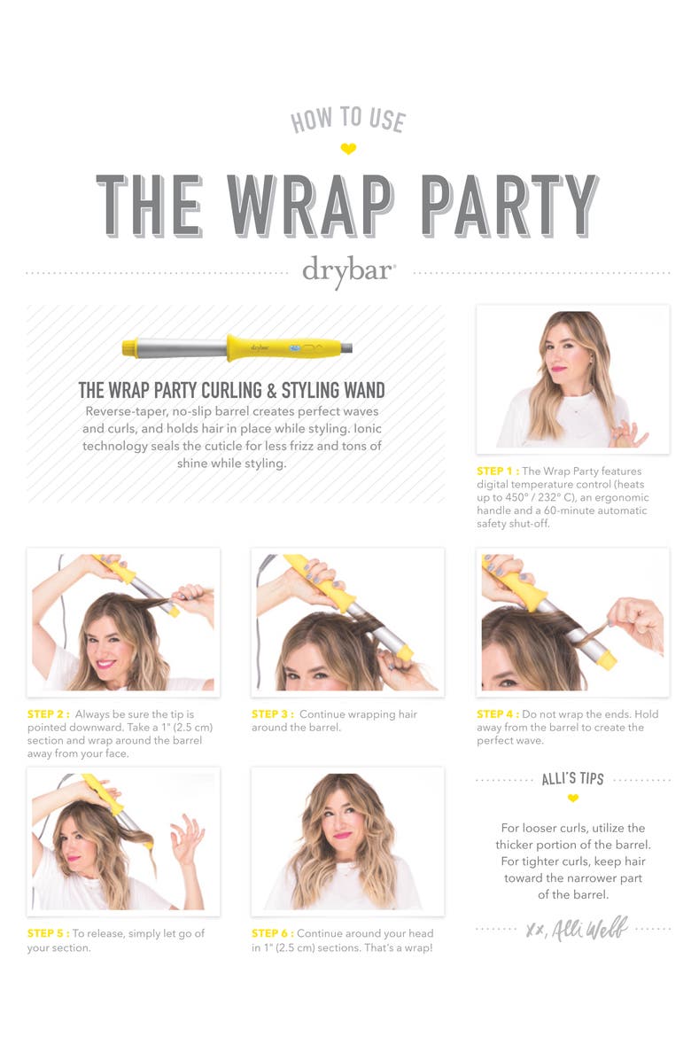 Drybar The Wrap Party Curling & Styling Wand Nordstrom