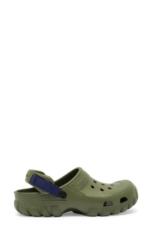 Crocs Offroad Sport Clog In Army Green/navy