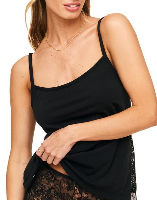 Adore Me Rayne Cami & Shorts Set Lingerie In Black