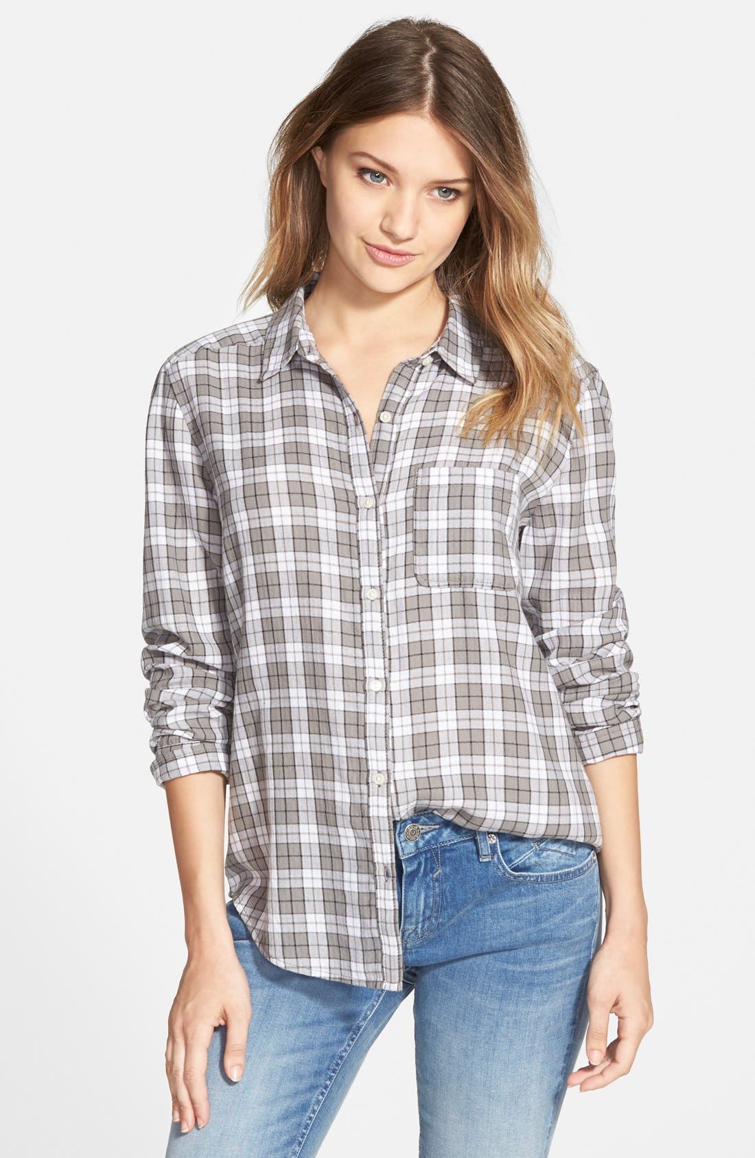BP. Plaid Shirt (Juniors) Nordstrom