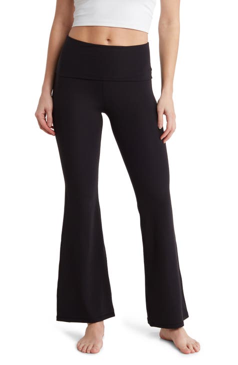 Womens Flare Pants Solid Ruched Back High Waist Flared Leg Pants Casual  Flair Leggings : : Clothing, Shoes & Accessories