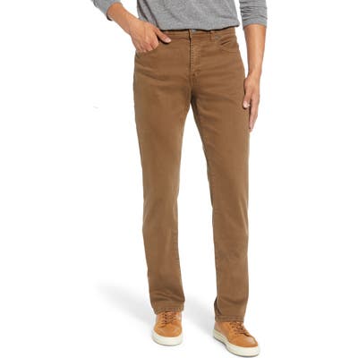 Fidelity Denim Jimmy Slim Leg Jeans, Beige