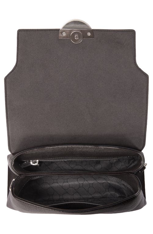 Shop Oryany Lottie Flap Crossbody Bag In Dark Chocolate