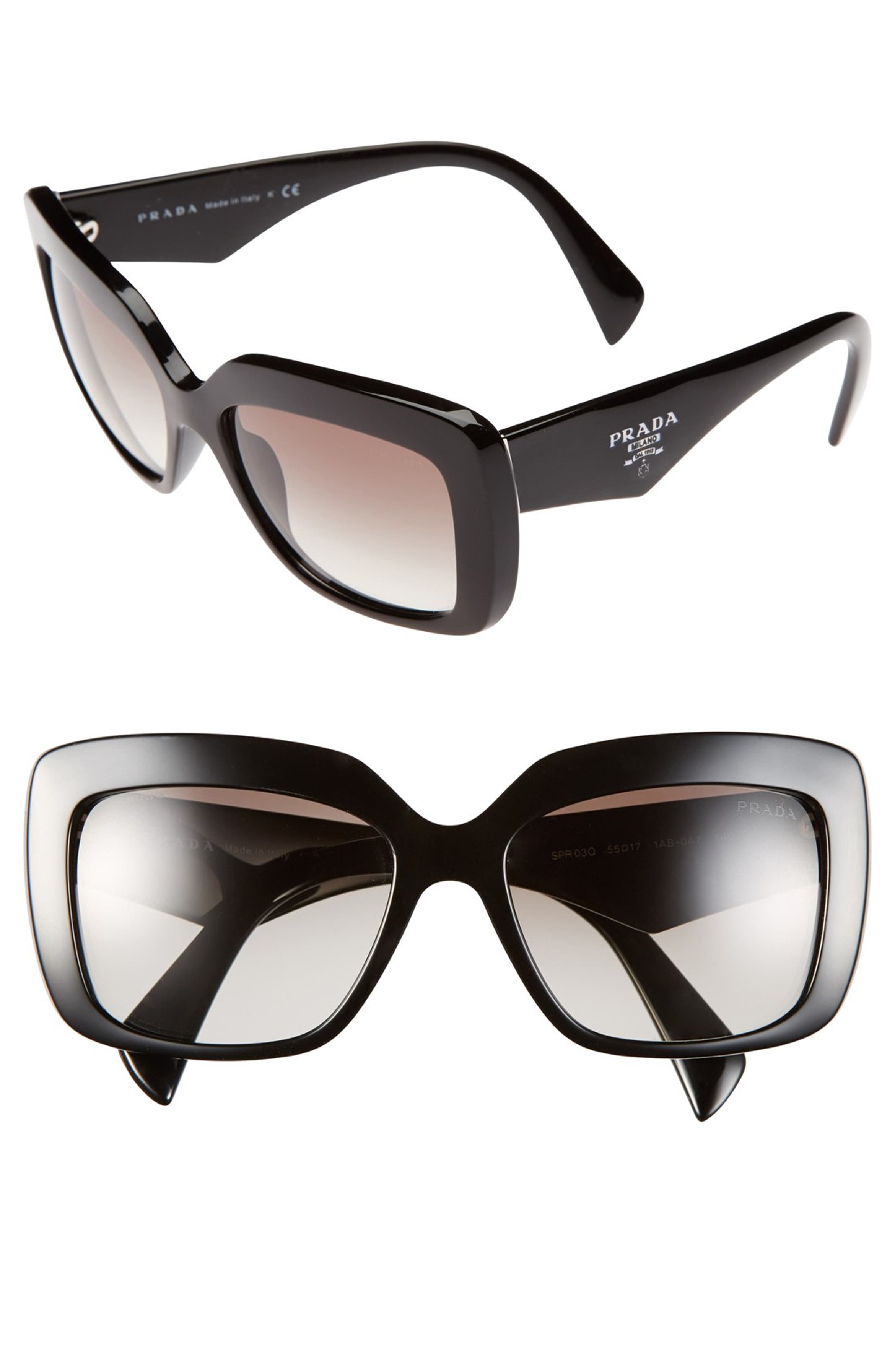 Prada 55mm Square Sunglasses | Nordstrom