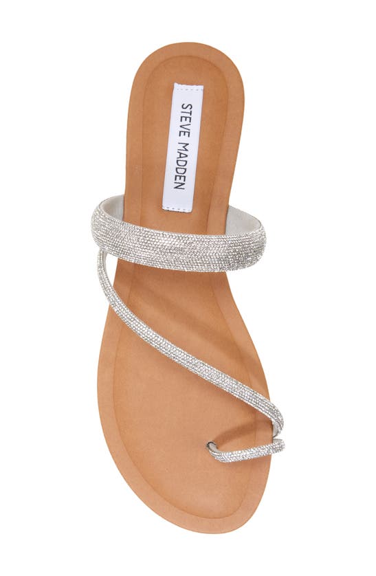 Shop Steve Madden Fiorra Sandal In Silver