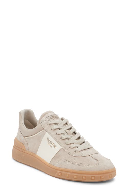 Valentino Garavani Upvillage Low Top Sneaker Rock Beige/ivory/platino at Nordstrom,