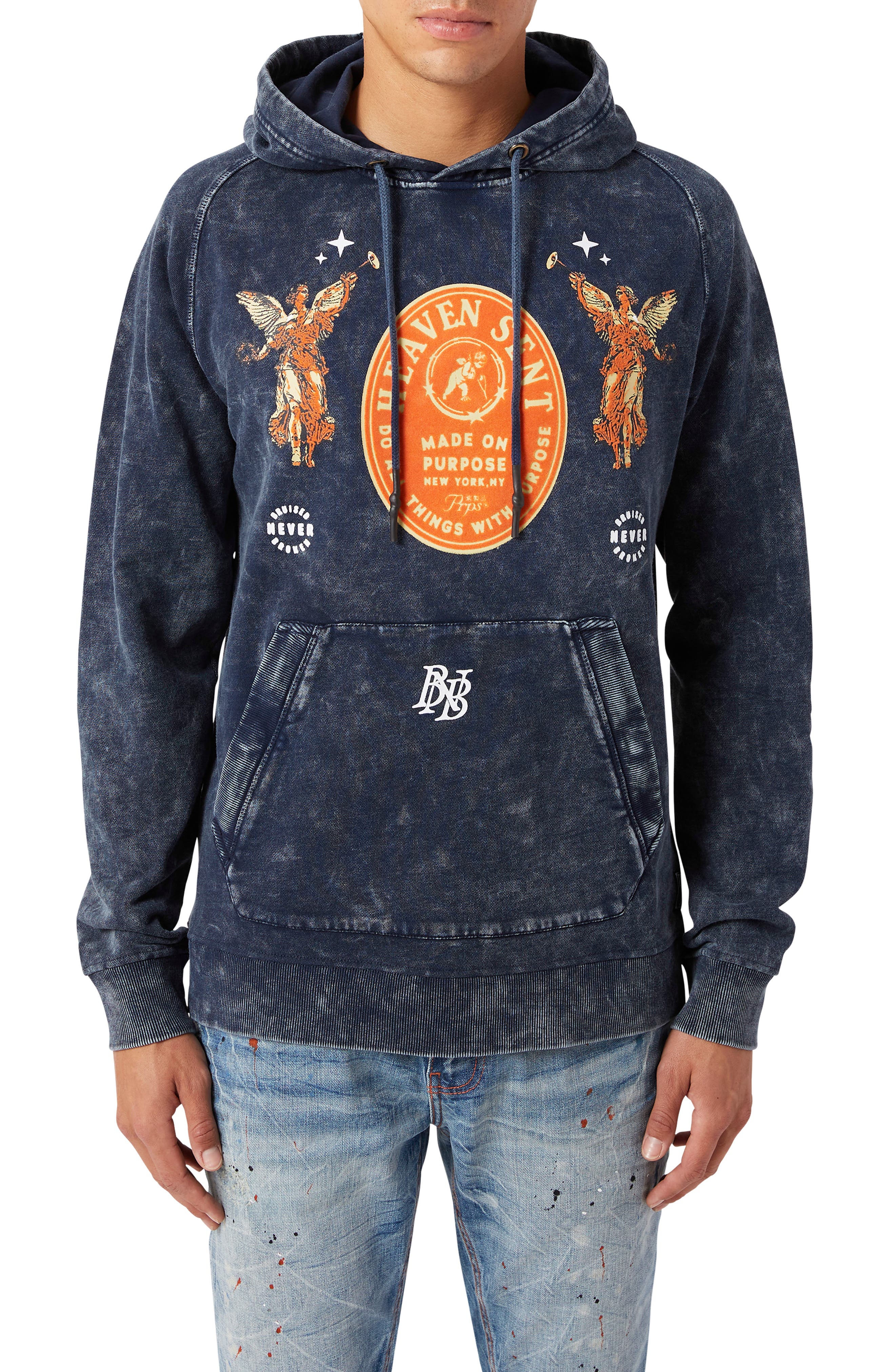 PRPS Firefly Cotton Graphic Hoodie | Nordstrom