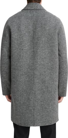 Vince patch pocket 2025 wool car coat