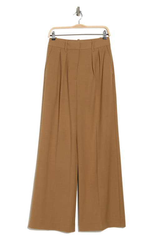 Rag & Bone Shelly Wide Leg Pants In Camel