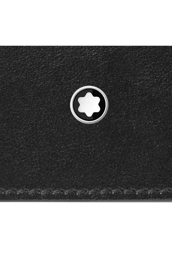 Montblanc Meisterstück Leather Bifold Wallet In Black