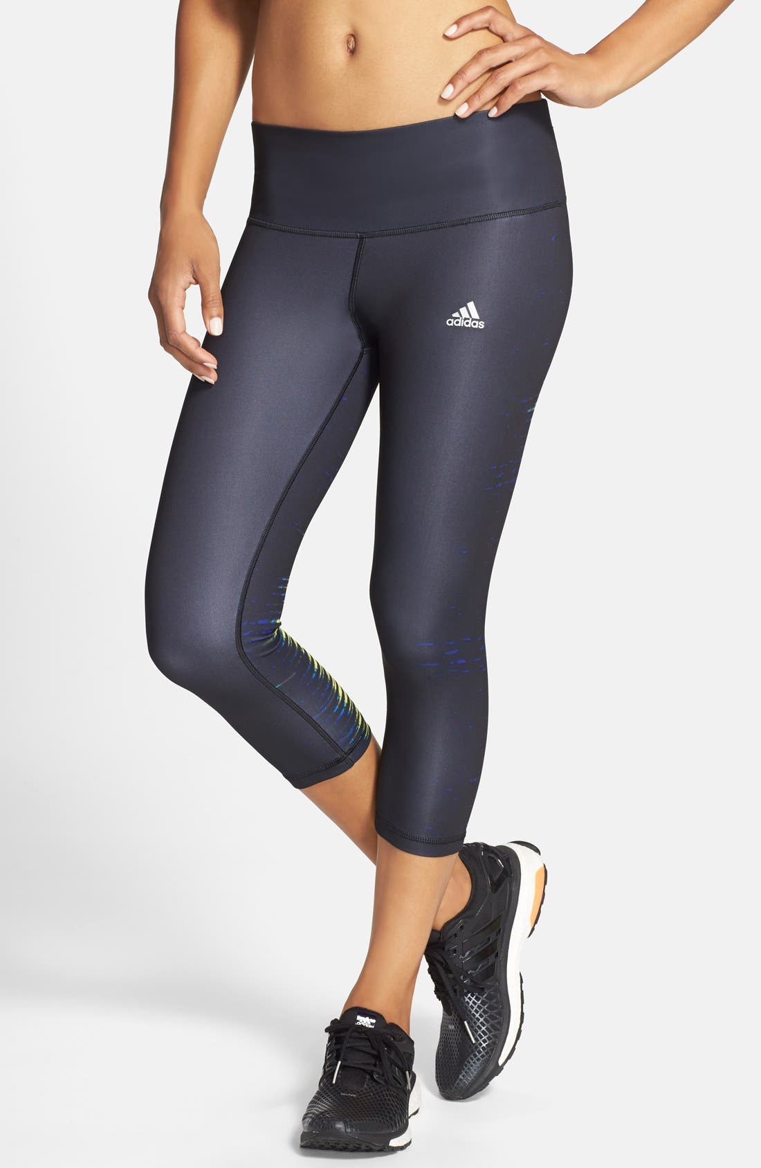 adidas 'Performer' MidRise Three Quarter Tights Nordstrom