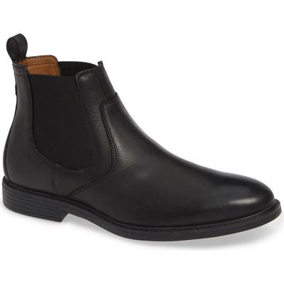 Johnston & Murphy Hollis Waterproof Chelsea Boot, Black