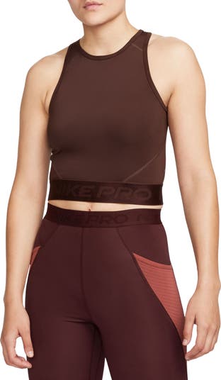 Nike pro 2025 deluxe crop top