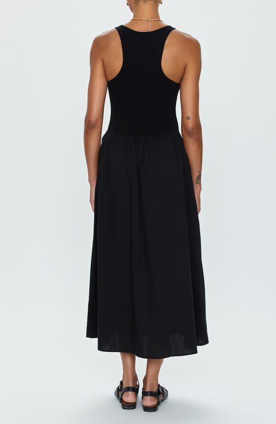 Pistola Faye Tank Dress In Noir
