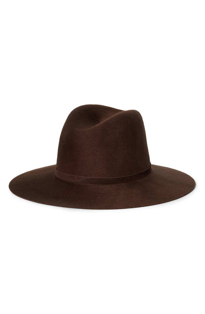 Janessa Leone Drew Packable Wool Fedora