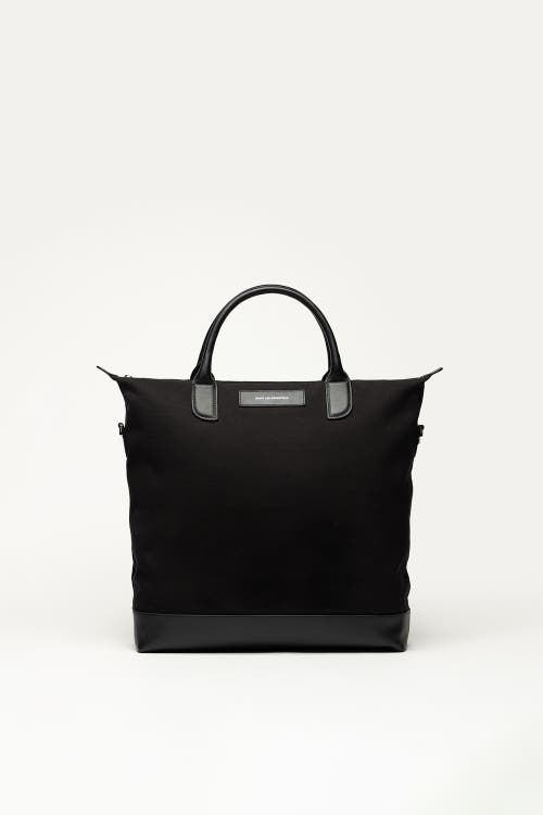 Want Les Essentiels De La Vie Want Les Essentiels O'hare Organic Cotton Canvas Tote In Black