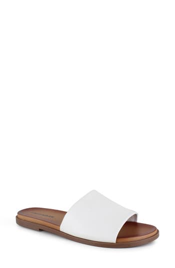 Shop Unionbay Renee Slide Sandal In White