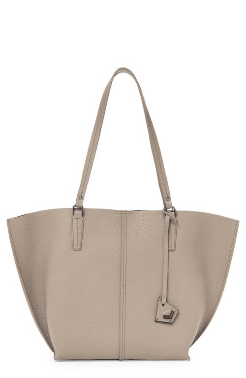 Botkier Hudson Pebbled Leather Tote in Greige