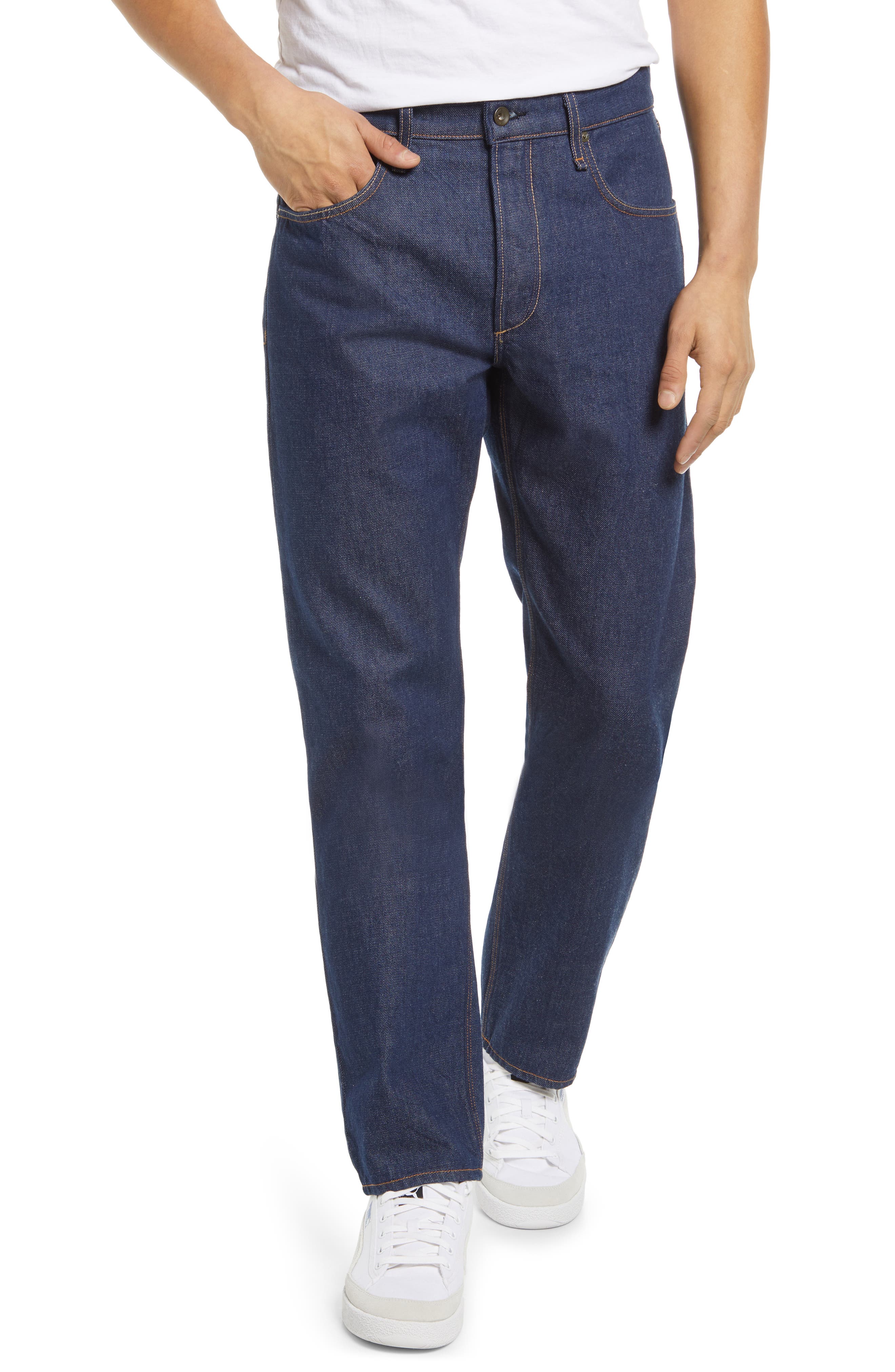 rag & bone Rb 21 Straight Leg Jeans in Rinse at Nordstrom, Size 33