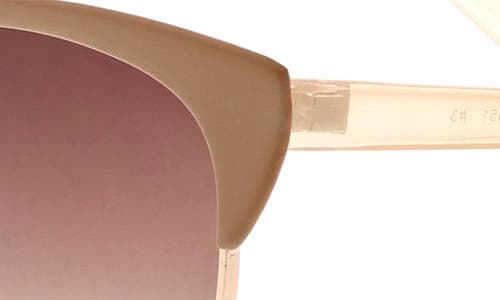 Bcbg 60mm Round Sunglasses In Blush