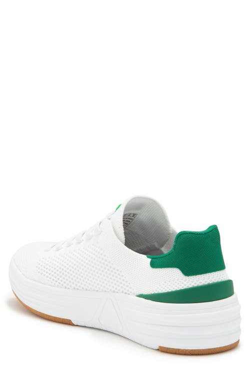 Shop Skechers Mark Nason Alpha Cup Sneaker In White/green