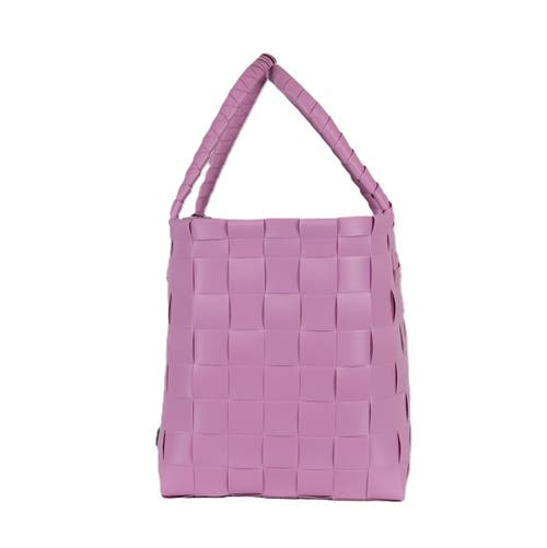 Handed By Paris Recycled Plastic Tote Bag In Orchid Pink