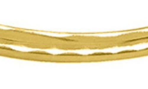 Adornia Water Resistant Curved Bar Slider Bracelet In Gold