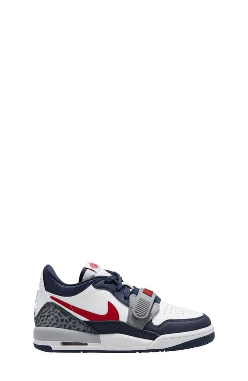 Nike Air Jordan Legacy 312 Low Sneaker In White/varsity Red/navy