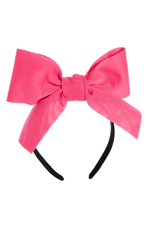Cara Pink Bow Headband at Nordstrom