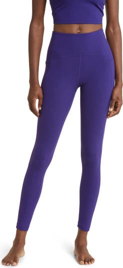 Zella, Pants & Jumpsuits, Zella High Waist Leggings Purple Nectar Static  Print Running Athletic Xl Nwt