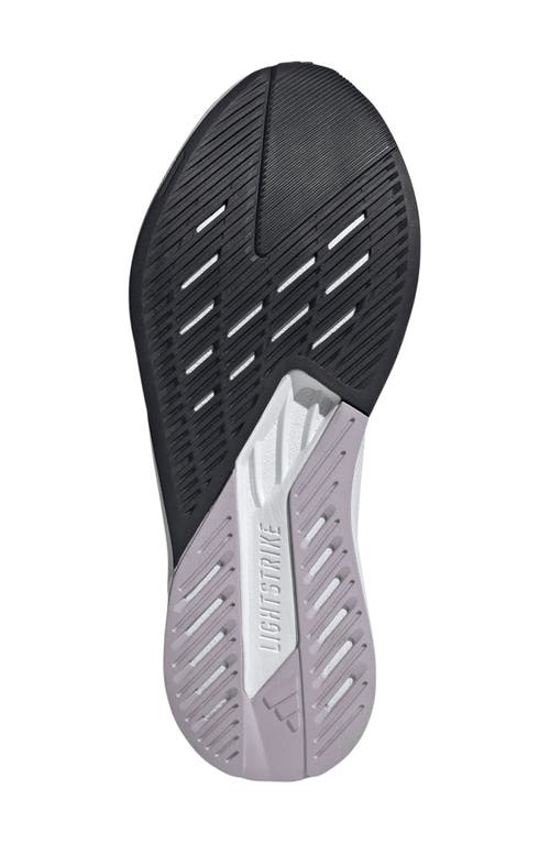 Adidas Originals Adidas Duramo Speed Running Shoe In White/aurora Met./solar Red