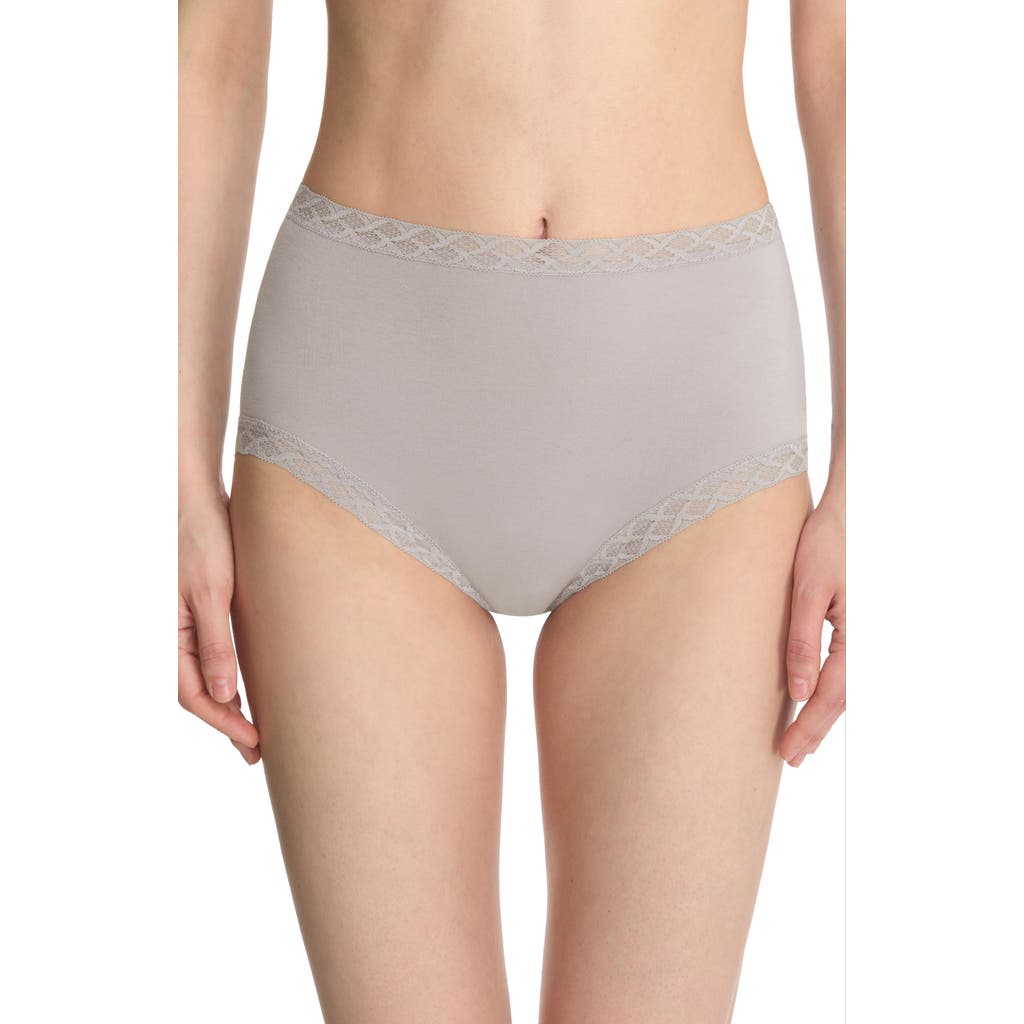 Natori Bliss Cotton Full Brief in Vapor