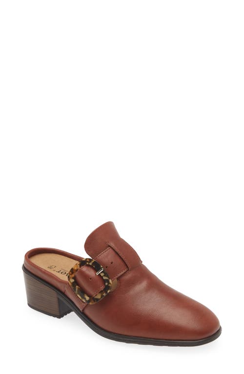 Choice Mule in Chestnut Leather