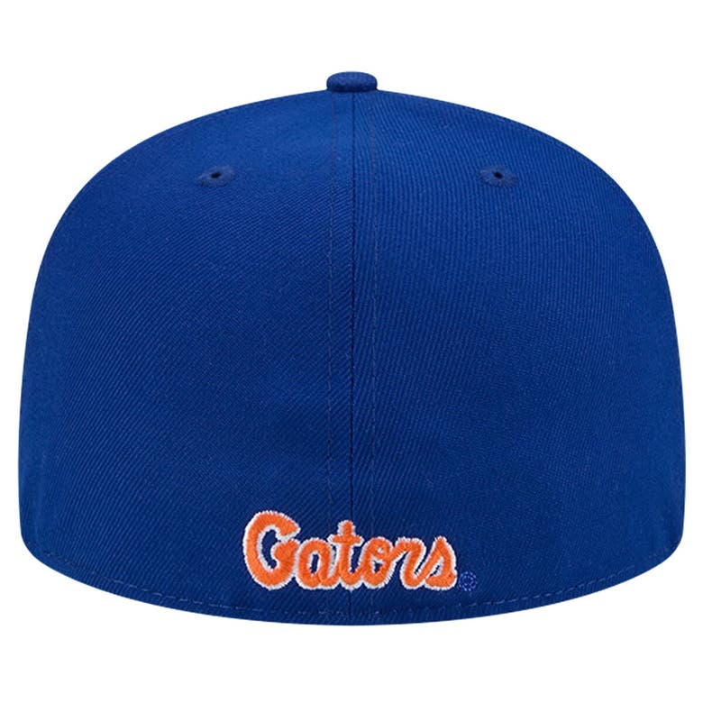 Shop New Era Royal  Florida Gators Throwback 59fifty Fitted Hat