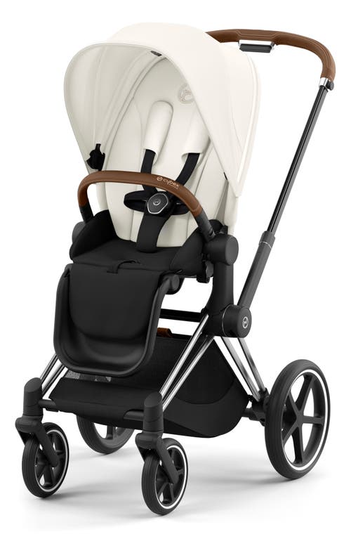 CYBEX Priam 4 Chrome Stroller in Off White/ at Nordstrom